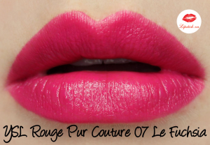 Son YSL Le Fuchsia tím hồng