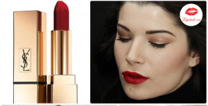 Son YSL 203 màu Rouge Rock đỏ đậm 